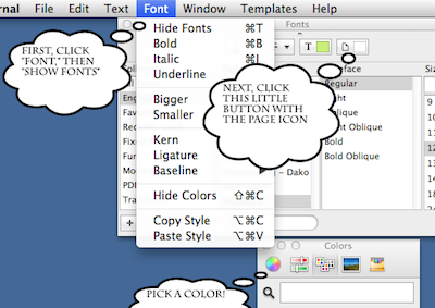 How to change the background color of your diary entry
