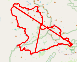 Example of tracks time-stamped, but not sorted by name.
